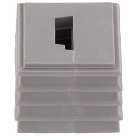 Conta-Clip Seal, 17.7 mm. H x 20.3 mm. W x 20.3 mm. L, Thermoplastic Elastomer 28599.6